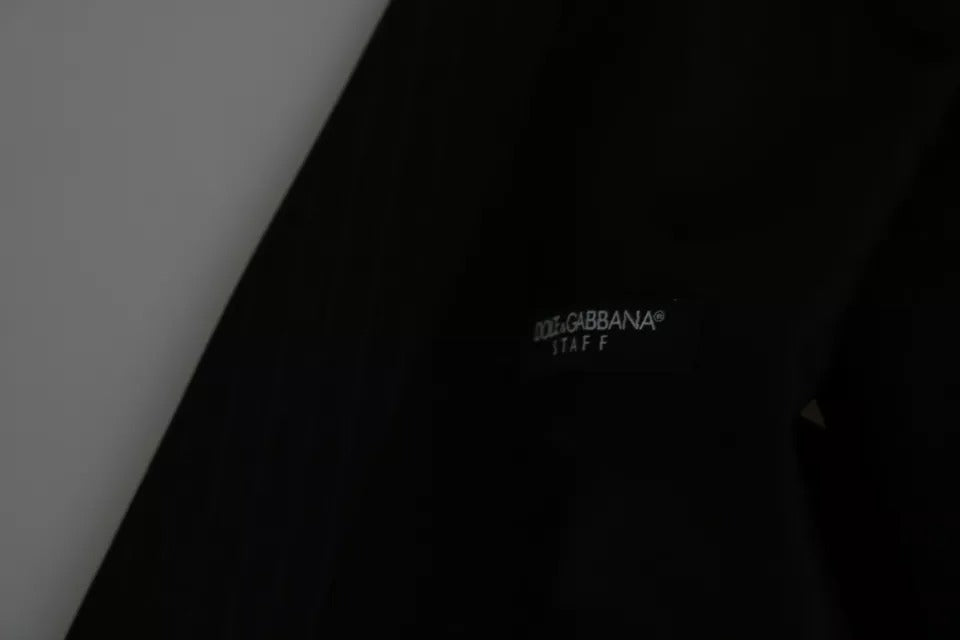 Dolce & Gabbana Black Men Formal STAFF Dress Waistcoat Vest -   -  Dolce & Gabbana.