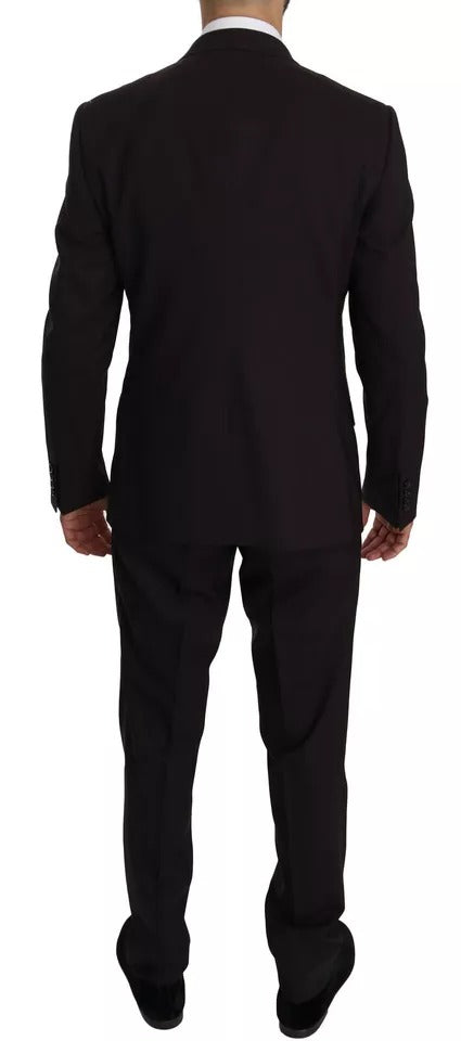 Dolce & Gabbana Purple MARTINI Wool Stretch 2 Piece Suit -   -  Dolce & Gabbana.