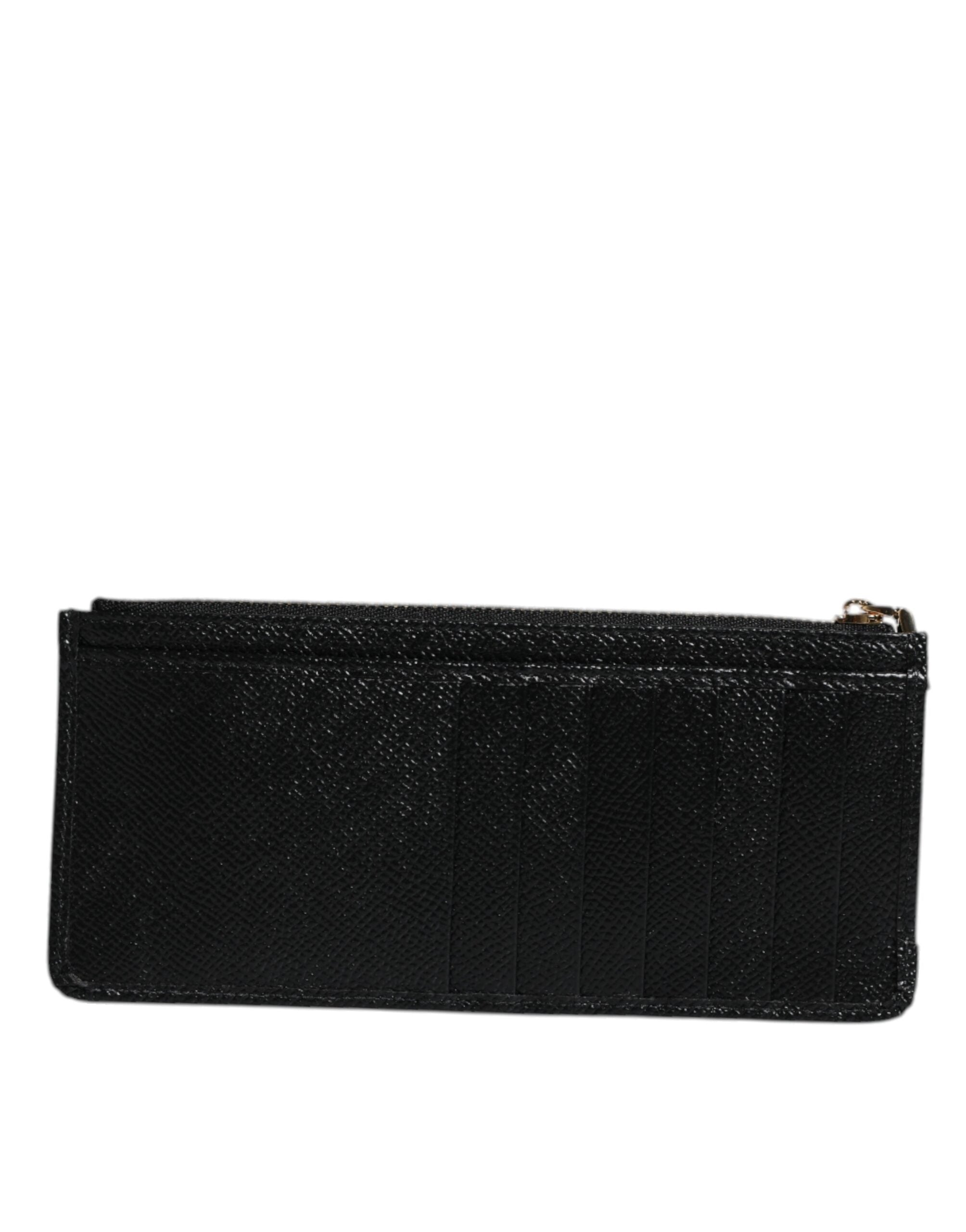 Dolce & Gabbana Black Leather #DGLovesLondon Cardholder Case Wallet -   -  Dolce & Gabbana.