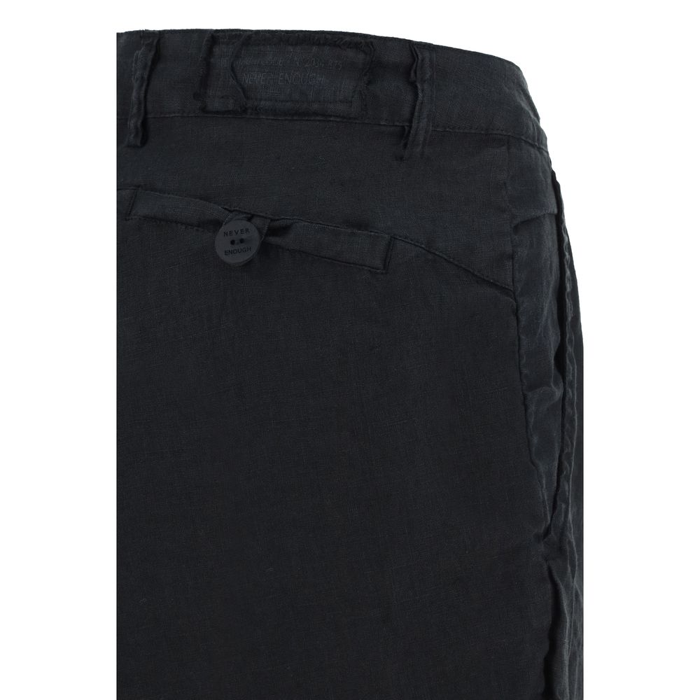 Never Enough Linen Shorts -   -  Never Enough.
