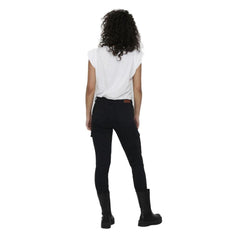 Only Black Cotton Skinny Pant -   -  Only.