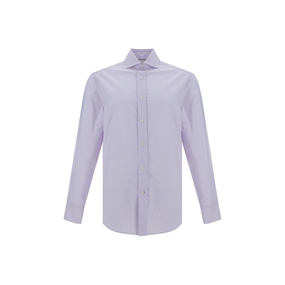 Brunello Cucinelli Striped Shirt -   -  Brunello Cucinelli.