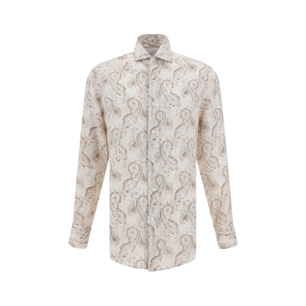 Brunello Cucinelli Paisley design Shirt -   -  Brunello Cucinelli.