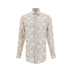 Brunello Cucinelli Paisley design Shirt -   -  Brunello Cucinelli.