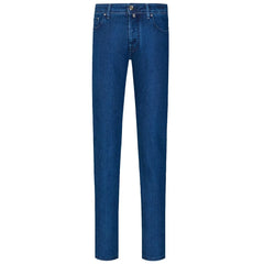 Jacob Cohen Blue Cotton Men Jeans -   -  Jacob Cohen.