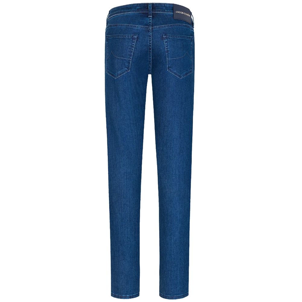 Jacob Cohen Blue Cotton Men Jeans -   -  Jacob Cohen.