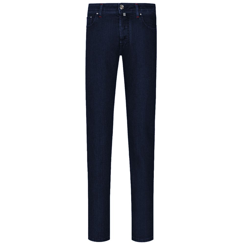Jacob Cohen Blue Cotton Men Jeans -   -  Jacob Cohen.