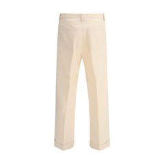 Valentino Wide leg cotton Pants -   -  Valentino.