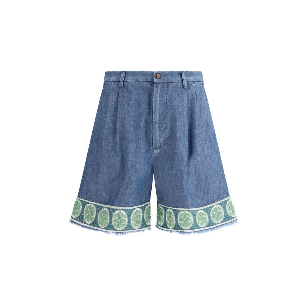 Valentino Denim Shorts -   -  Valentino.