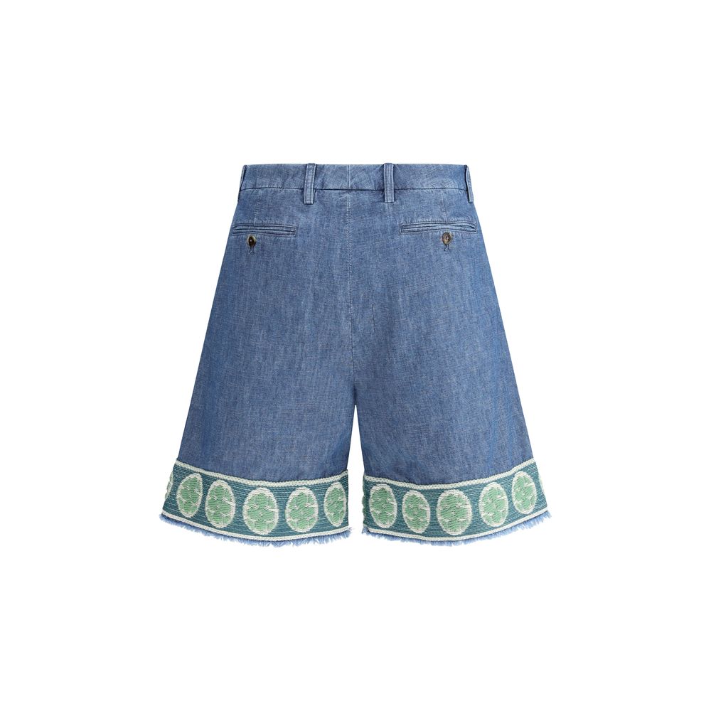 Valentino Denim Shorts -   -  Valentino.