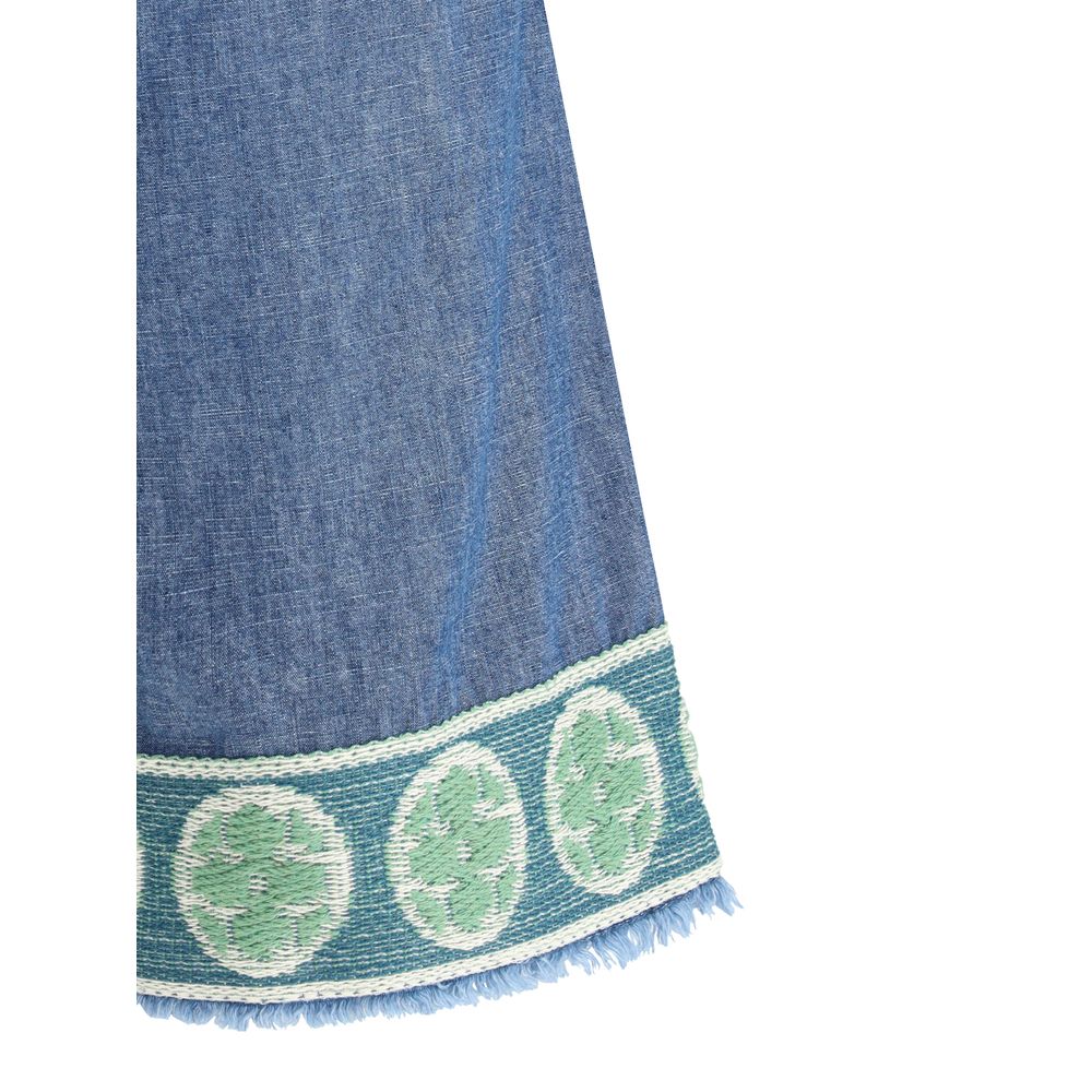 Valentino Denim Shorts -   -  Valentino.