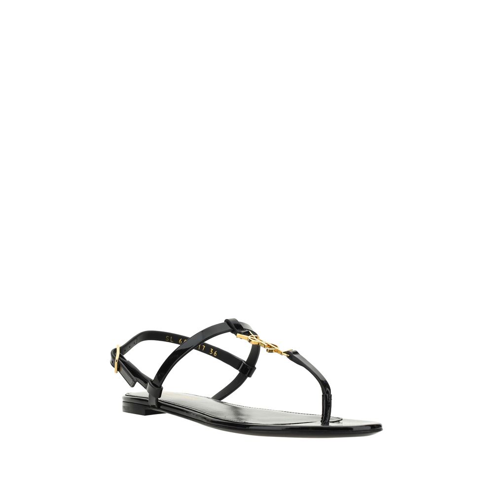 Saint Laurent Cassandra Sandals -   -  Saint Laurent.