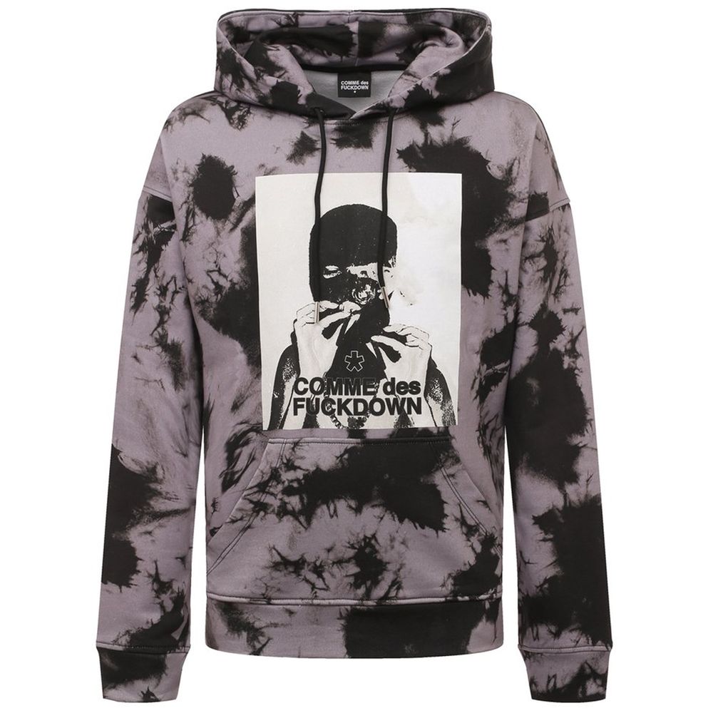 Comme Des Fuckdown Gray Cotton Sweater -   -  Comme Des Fuckdown.