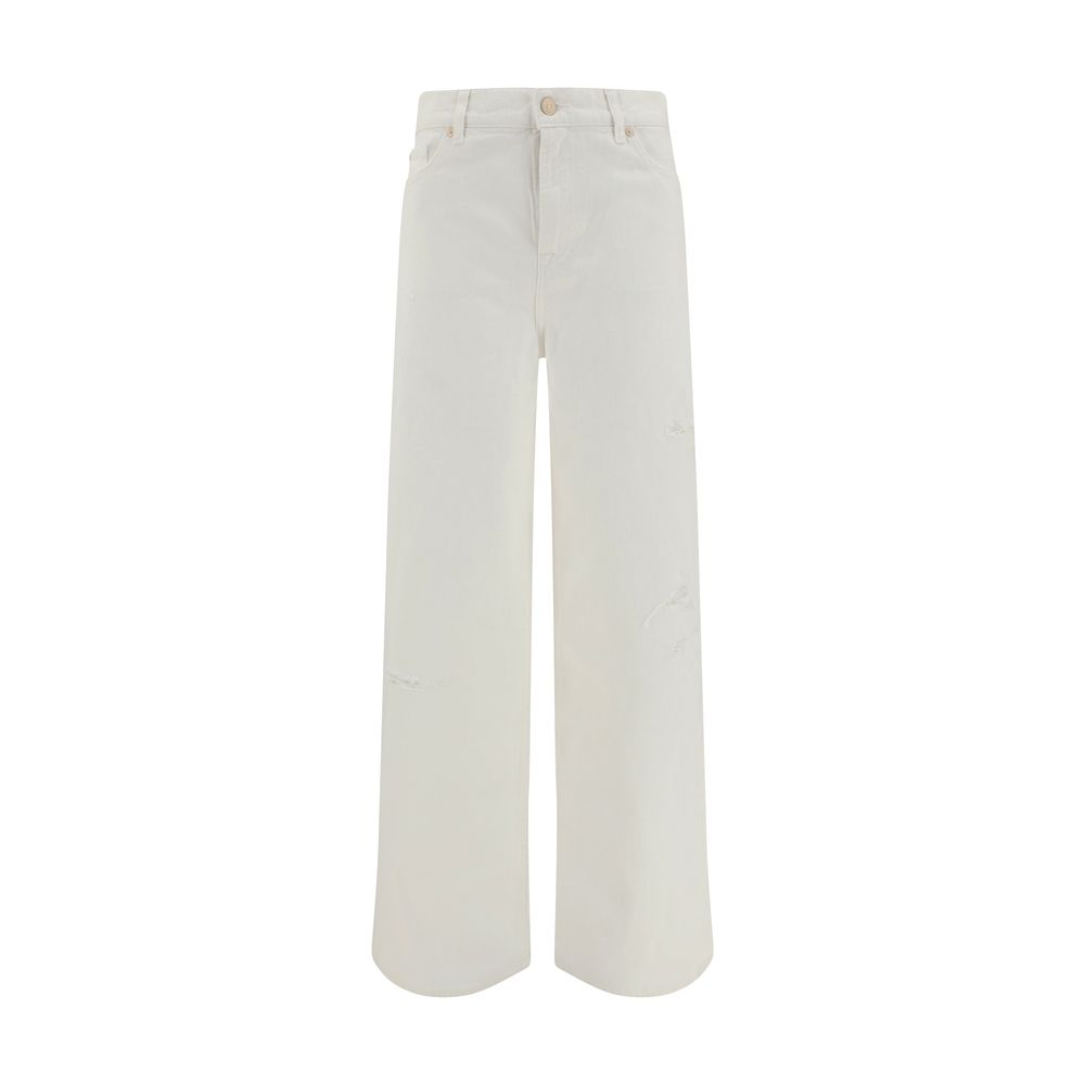 7FOR Slung Jeans -   -  7FOR.