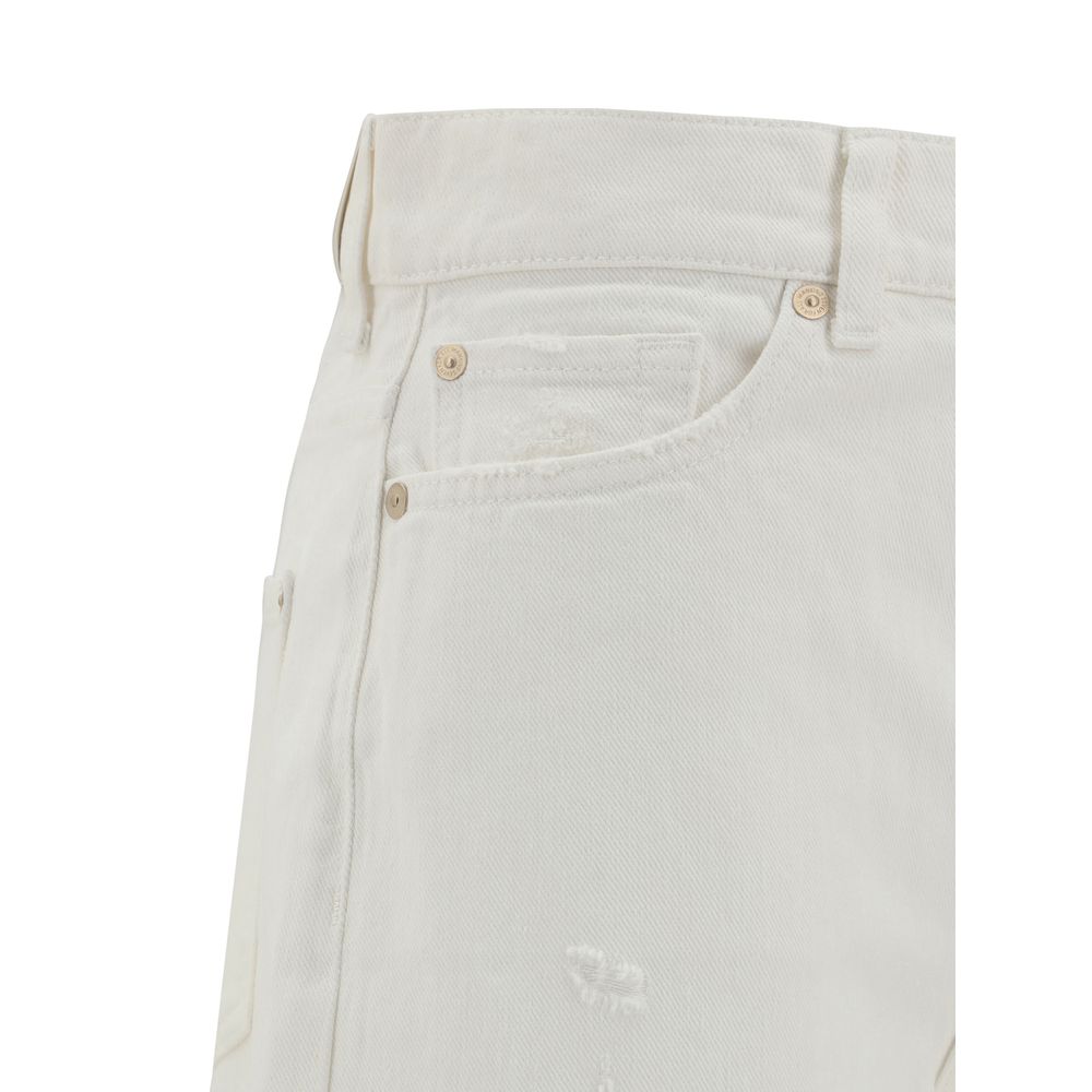 7FOR Slung Jeans -   -  7FOR.