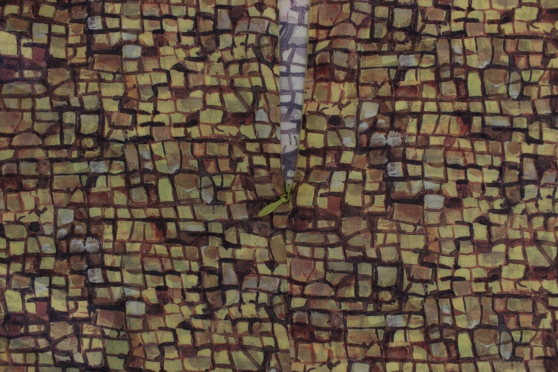 Dolce & Gabbana Multicolor Mosaic Print Silk Blouse T-shirt -   -  Dolce & Gabbana.