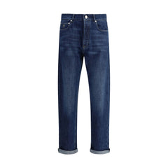 Brunello Cucinelli Cuffed Jeans -   -  Brunello Cucinelli.