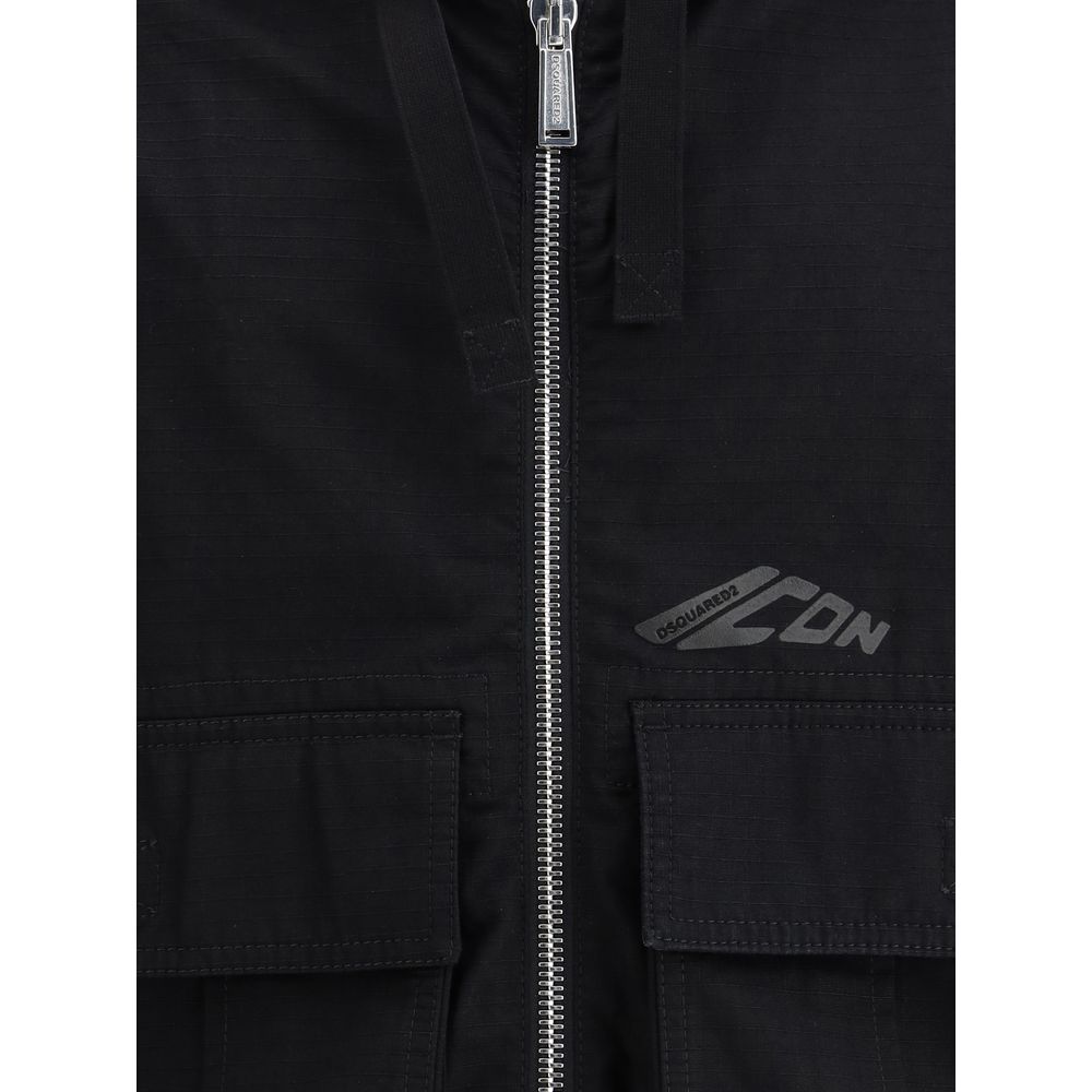 Dsquared² Icon Ripstop Windbreaker Jacket -   -  Dsquared².