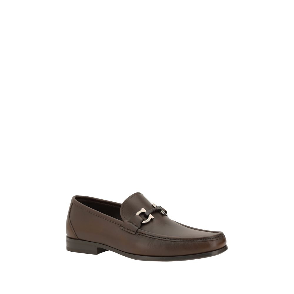 Ferragamo Ornamento Gancini Loafers -   -  Ferragamo.