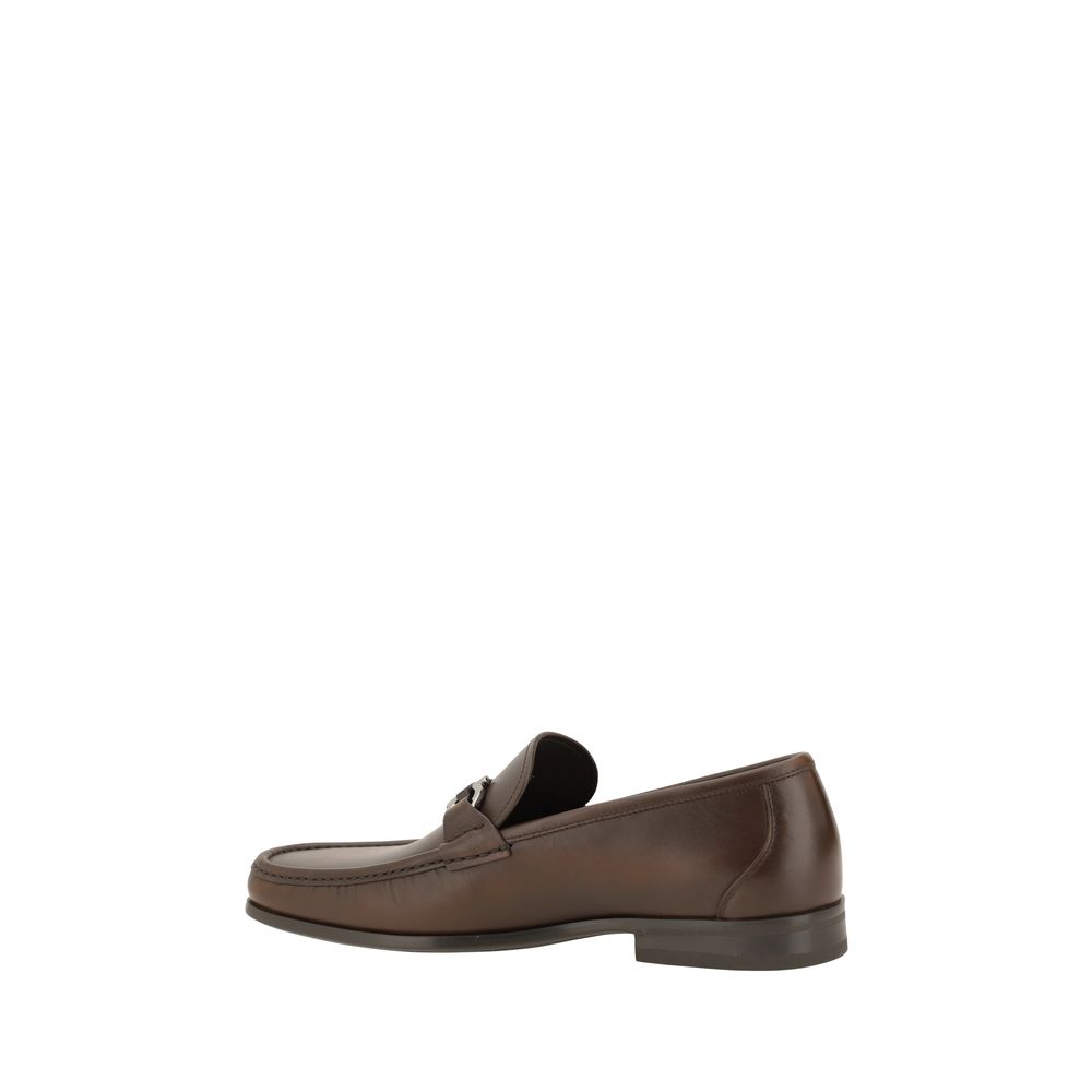 Ferragamo Ornamento Gancini Loafers -   -  Ferragamo.