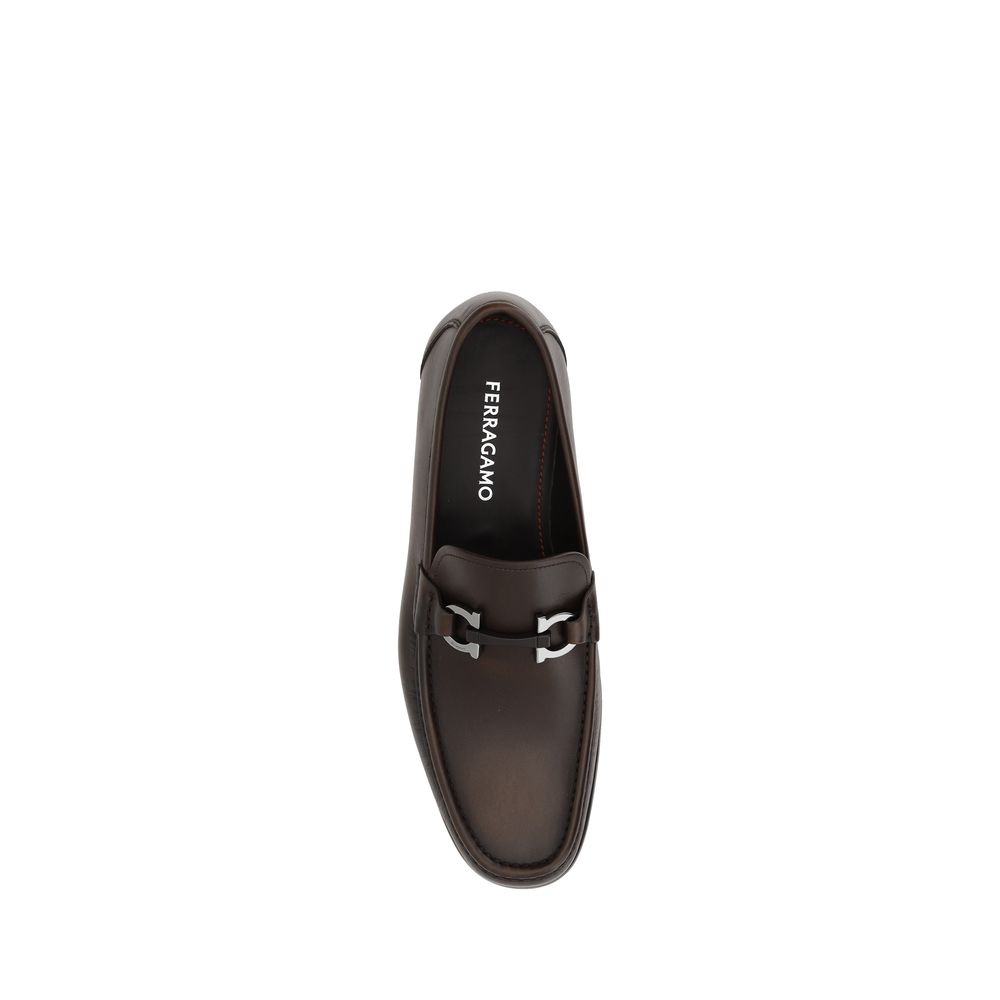 Ferragamo Ornamento Gancini Loafers -   -  Ferragamo.