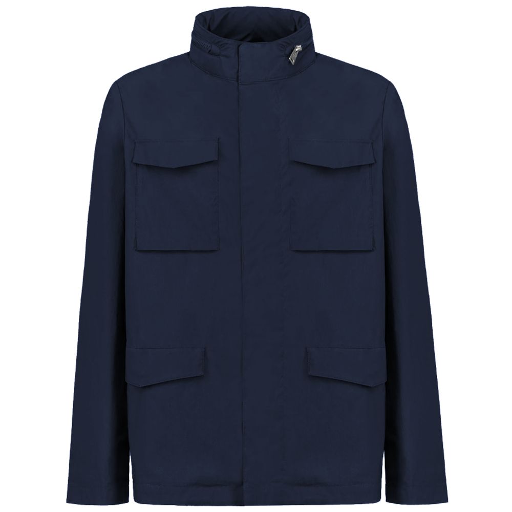 People Of Shibuya Blue Cotton Jacket -   -  People Of Shibuya.