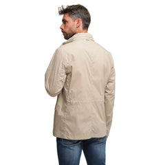 People Of Shibuya Beige Cotton Jacket -   -  People Of Shibuya.