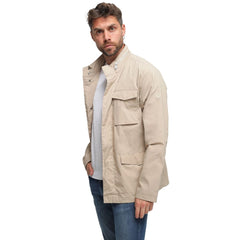 People Of Shibuya Beige Cotton Jacket -   -  People Of Shibuya.