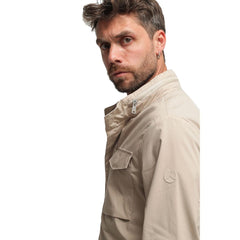 People Of Shibuya Beige Cotton Jacket -   -  People Of Shibuya.