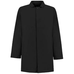 People Of Shibuya Black Recycled Polyester Men Trench Coat -   -  People Of Shibuya.