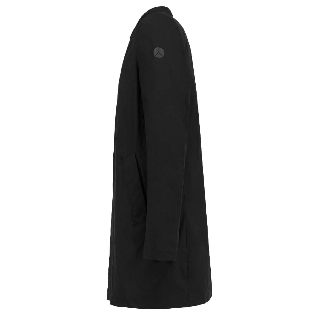 People Of Shibuya Black Recycled Polyester Men Trench Coat -   -  People Of Shibuya.