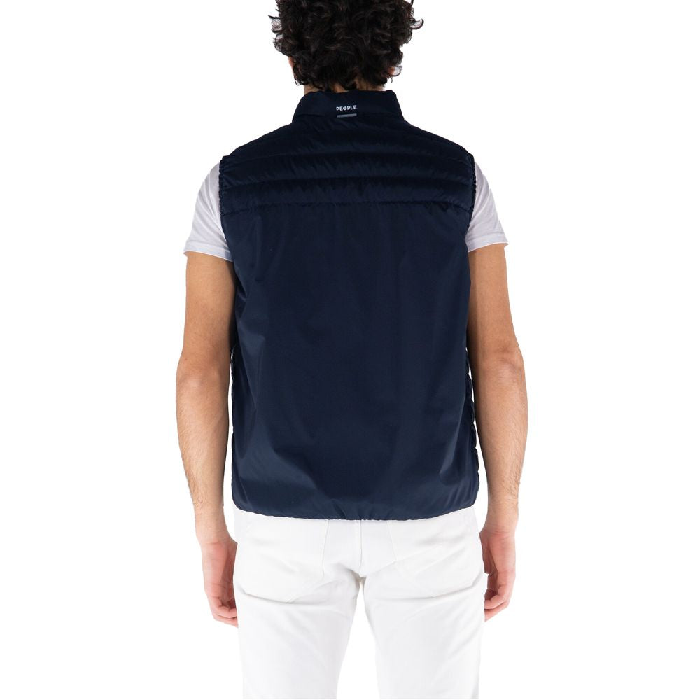 People Of Shibuya Green Polyester Men's Vest -   -  People Of Shibuya.