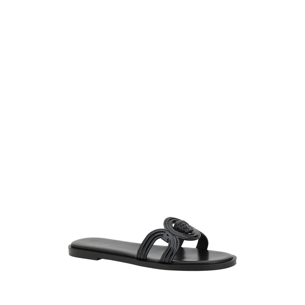 Versace Medusa logo Sandals -   -  Versace.