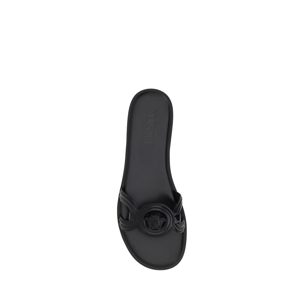 Versace Medusa logo Sandals -   -  Versace.