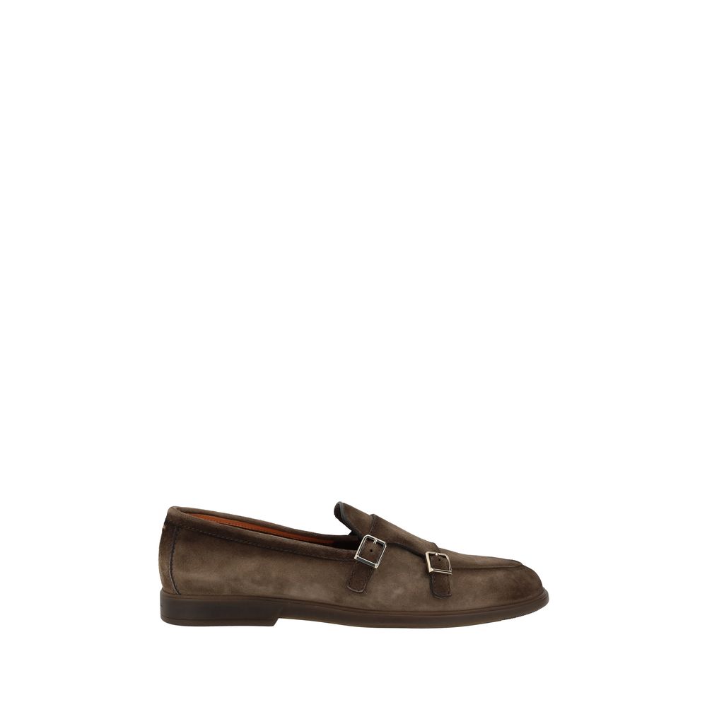 Santoni Leather Loafers -   -  Santoni.