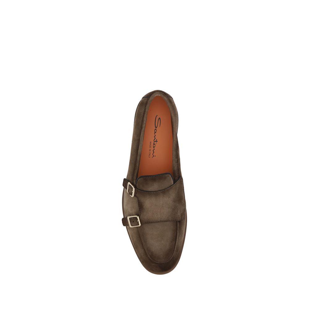 Santoni Leather Loafers -   -  Santoni.