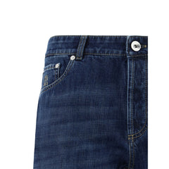 Brunello Cucinelli Cuffed Jeans -   -  Brunello Cucinelli.