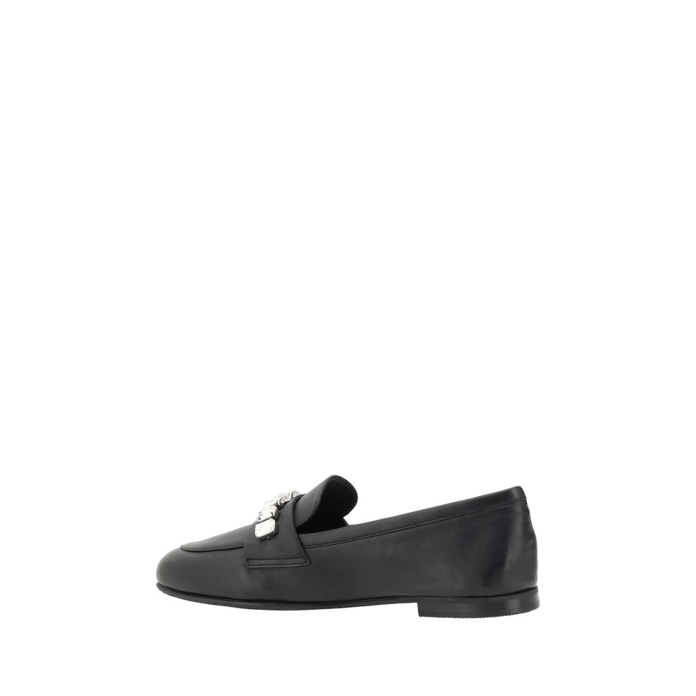 Casadei Loafers with sparkling embellishments -   -  Casadei.