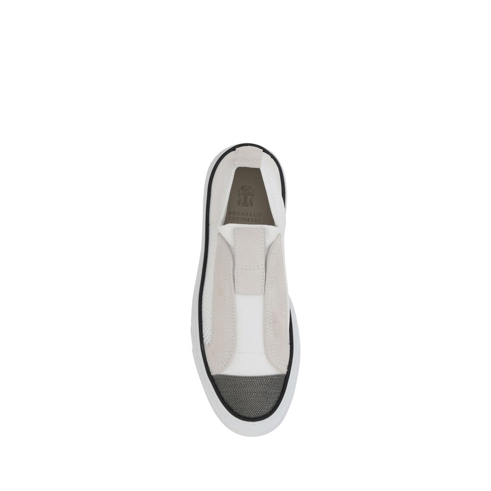 Brunello Cucinelli Sneakers with iconic embellishments -   -  Brunello Cucinelli.