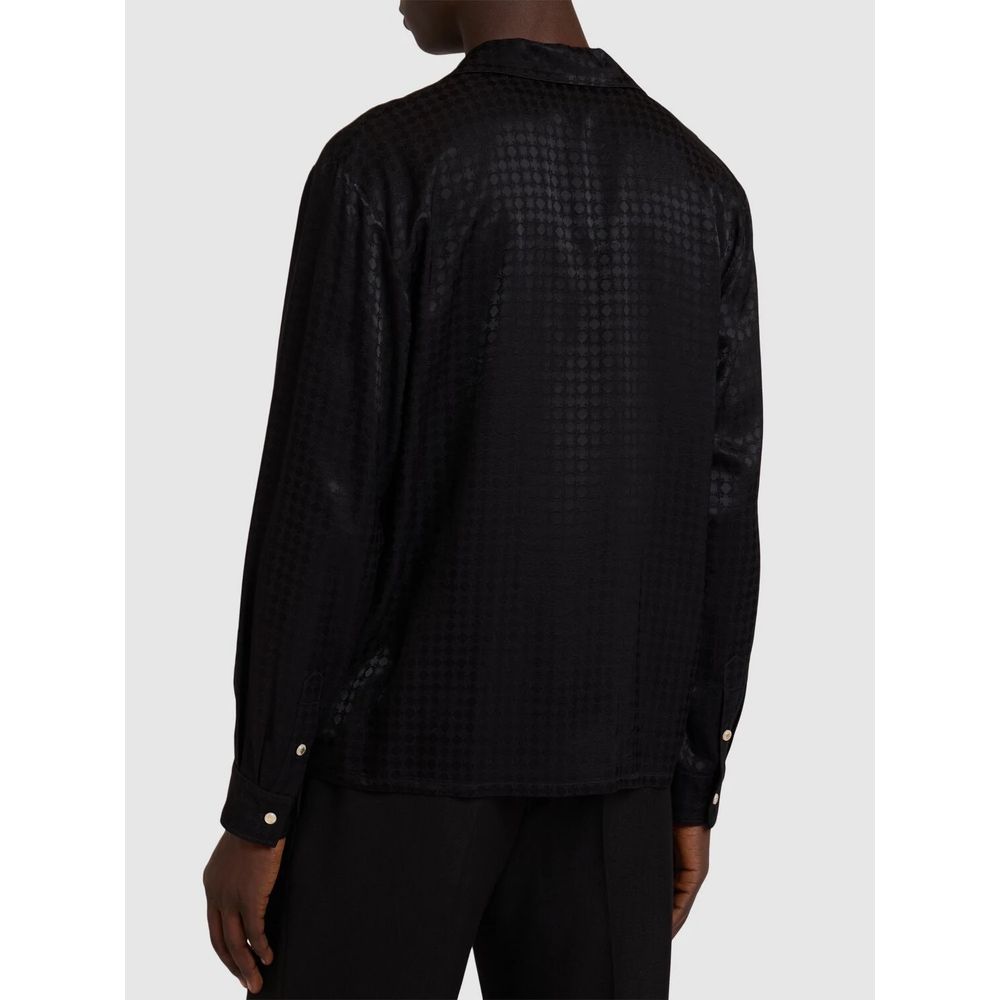 Amiri Black Viscose Shirt -   -  Amiri.