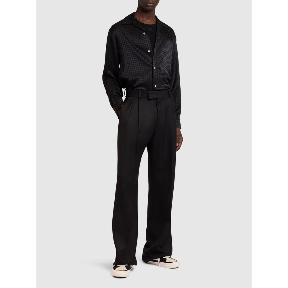 Amiri Black Viscose Shirt -   -  Amiri.