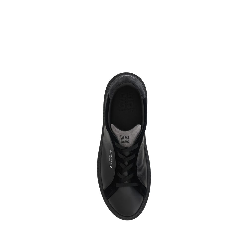 Givenchy Black Leather G Set Sneakers -   -  Givenchy.