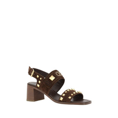 Valentino Garavani Suede Sandals -   -  Valentino Garavani.