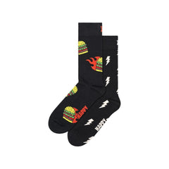 Happy Socks Black Cotton Sock -   -  Happy Socks.