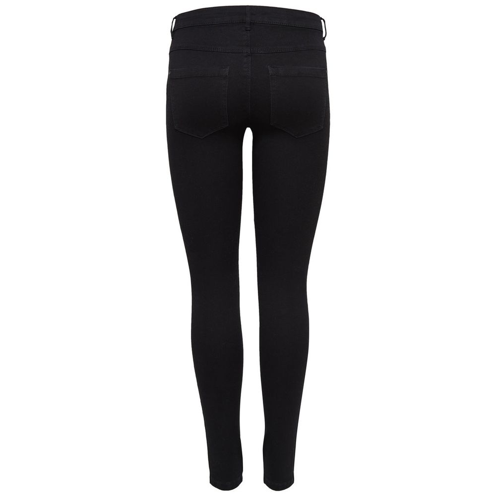 Only Black Cotton Skinny Jean -   -  Only.