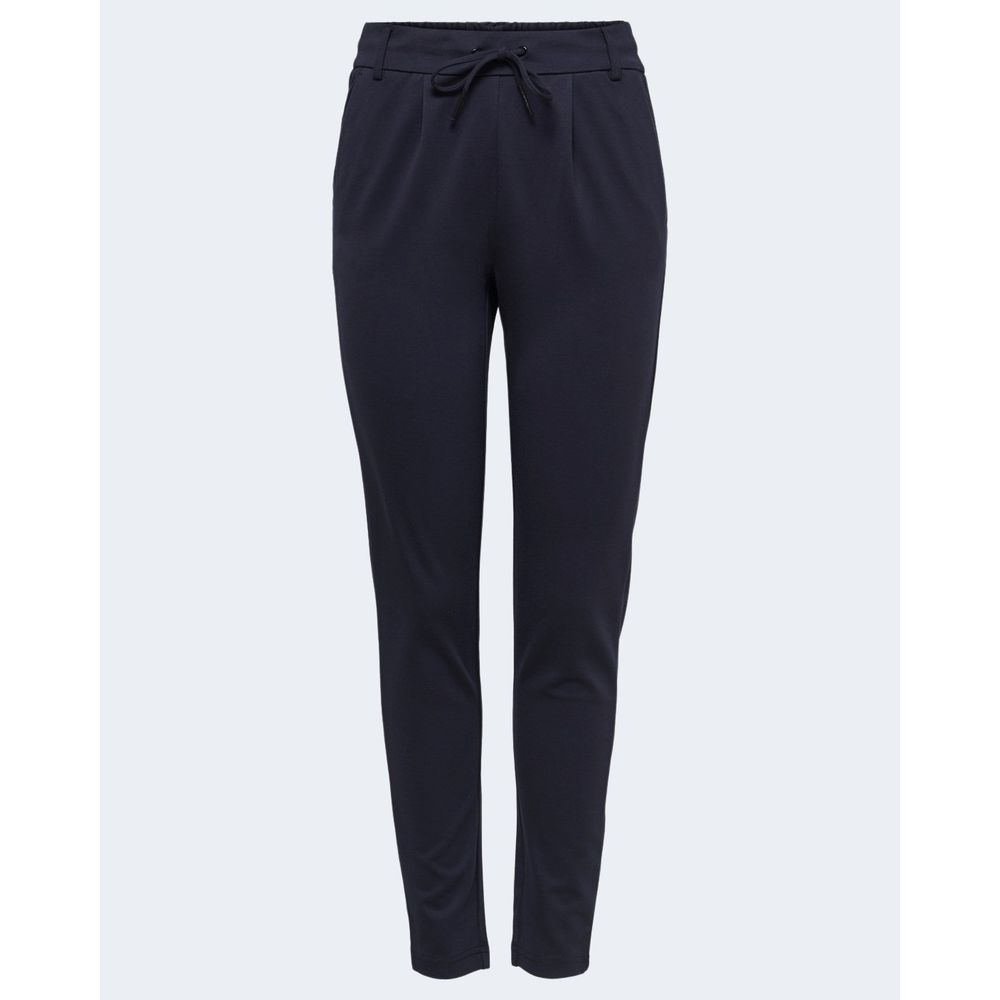 Only Blue Viscose Pant -   -  Only.