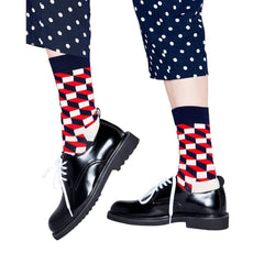 Happy Socks Blue Cotton Sock -   -  Happy Socks.