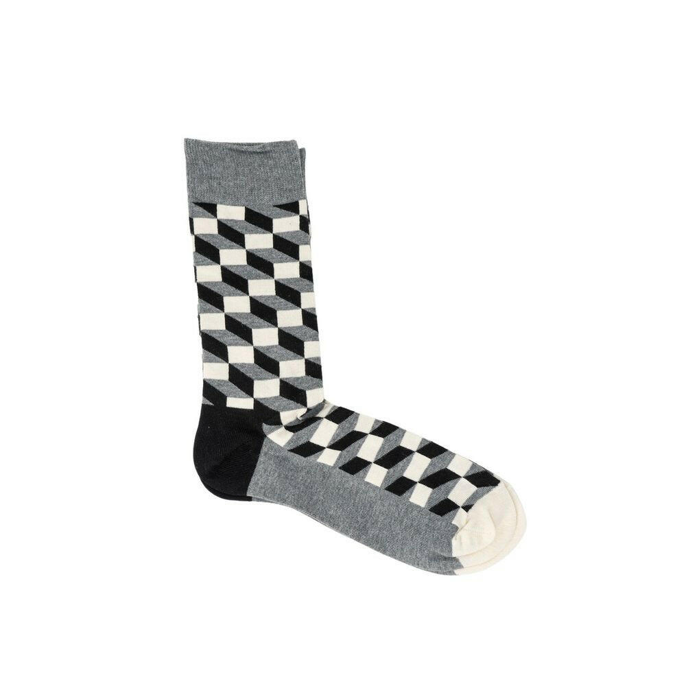 Happy Socks Gray Cotton Sock -  Men´s Socks -  Happy Socks.
