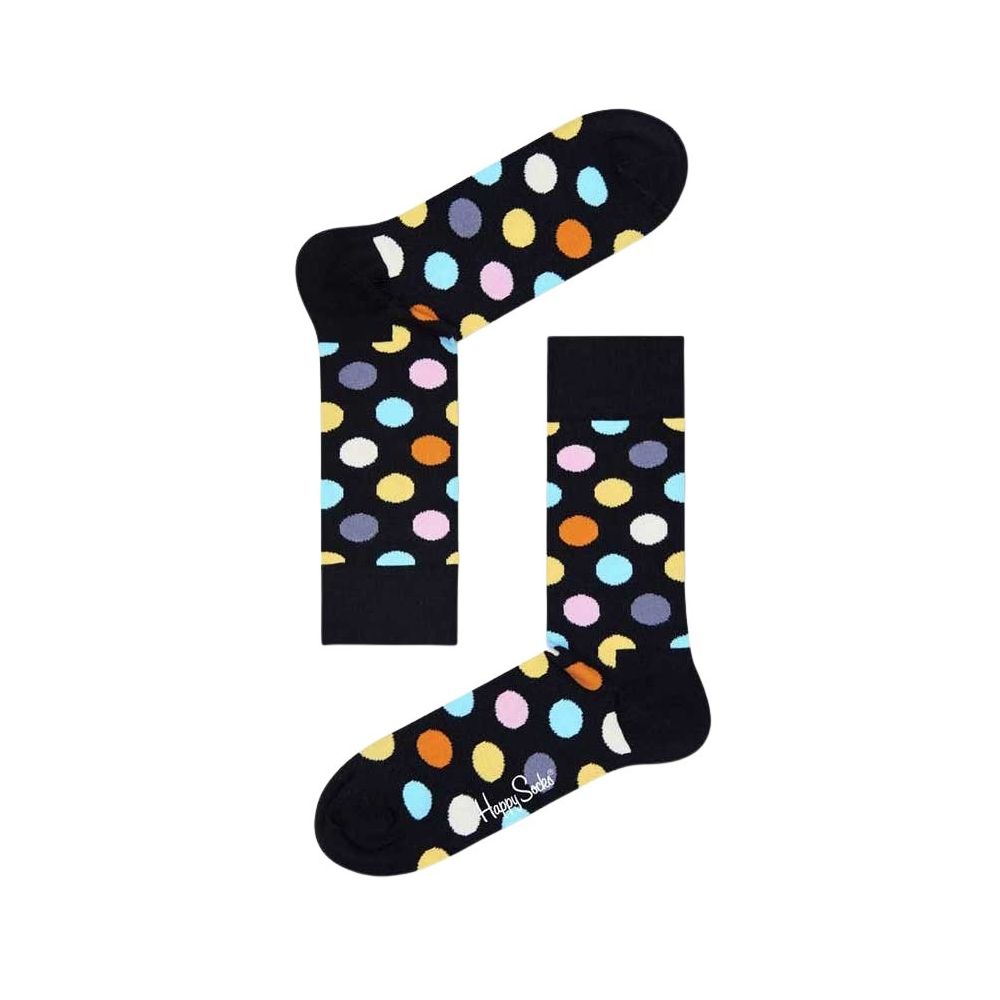 Happy Socks Black Cotton Sock -   -  Happy Socks.