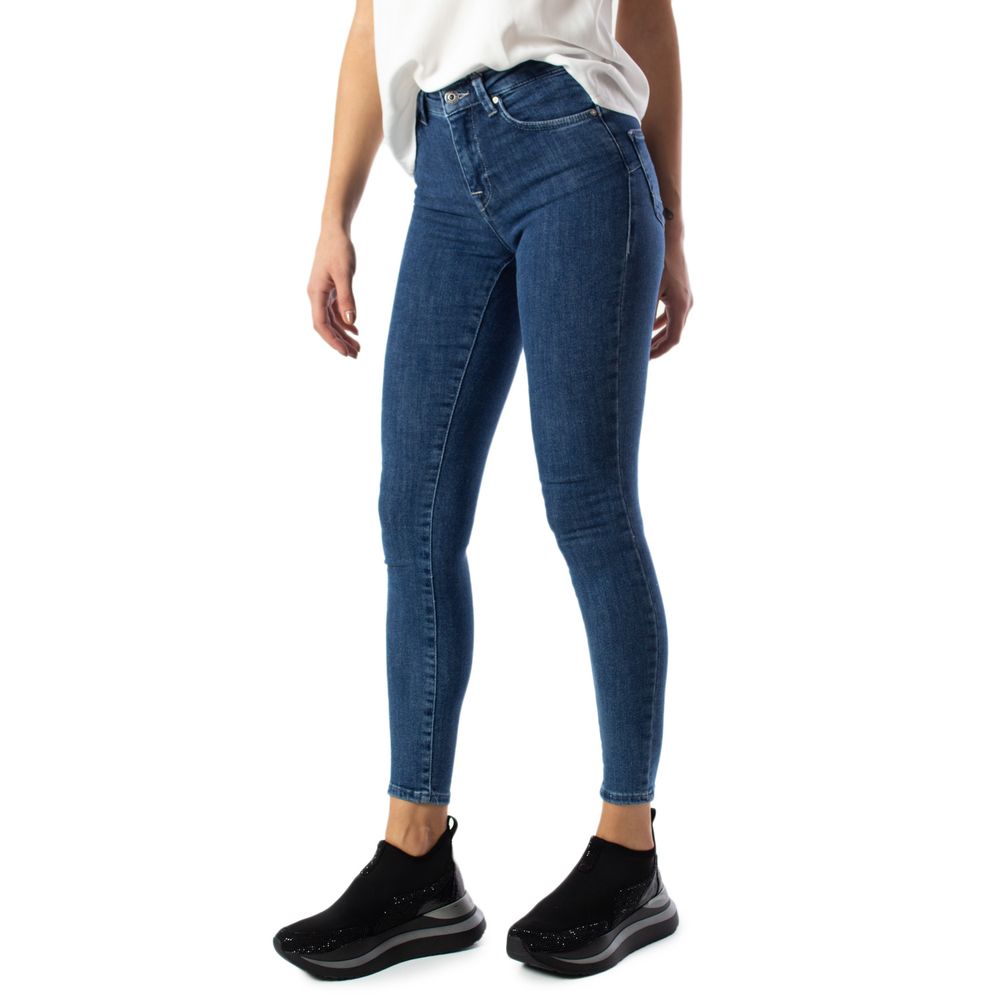 Only Blue Cotton Skinny Jean -   -  Only.
